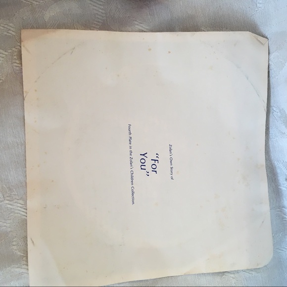 FOR YOU decorative plate-Knowles - Picture 6 of 8